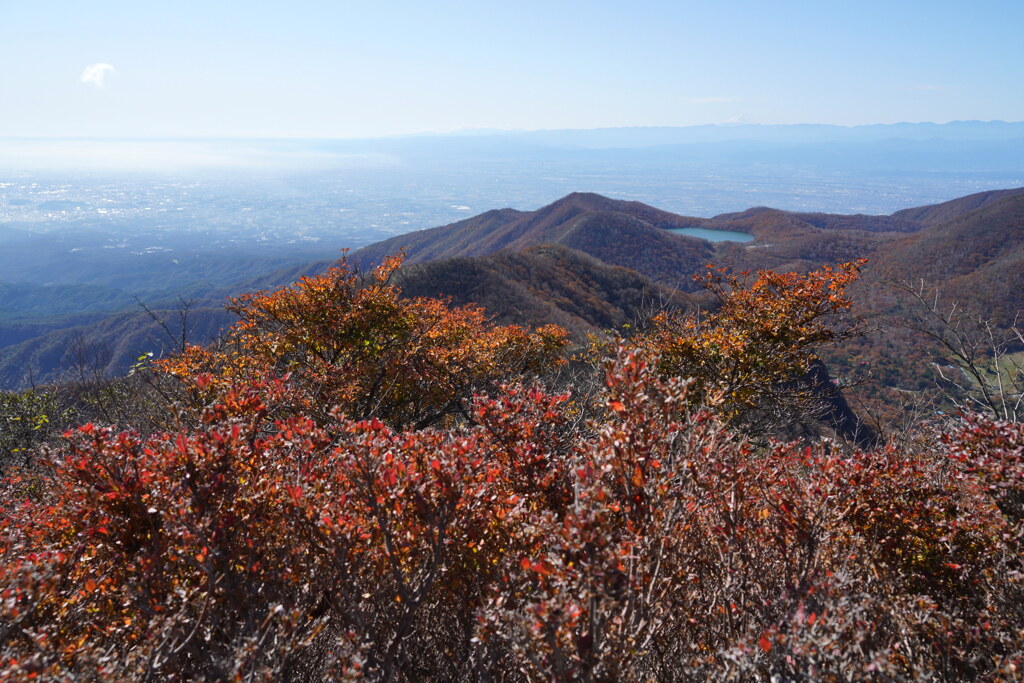 紅葉の山歩き