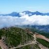 浮かぶ穂高岳