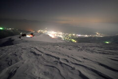 八方尾根・夜景