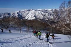 滑りに登りよ