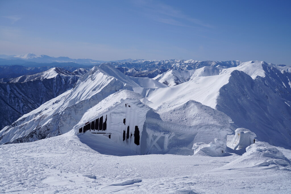 憧れの雪山へ