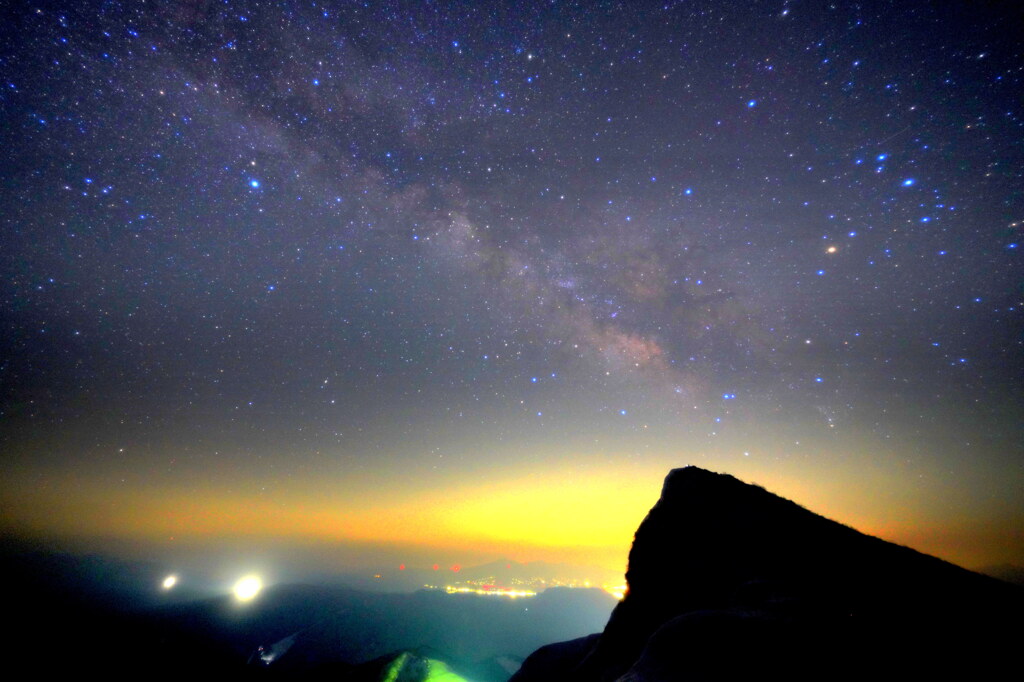 星降る谷川