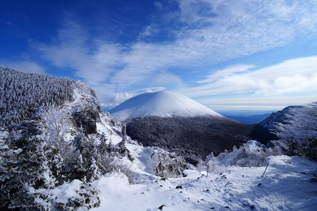 浅間山望む鑓ヶ鞘