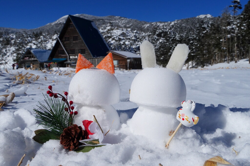 正月スノーハイク