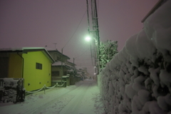 家の周りが別世界