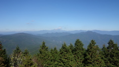 低山からの眺め…御嶽山