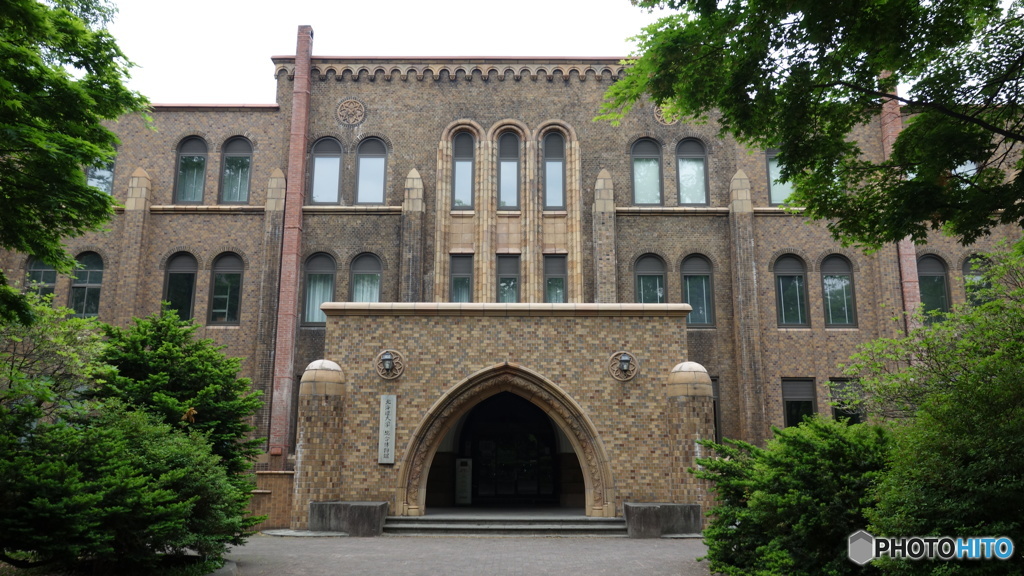 北大キャンパスにて　総合博物館