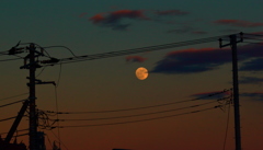 夕映月
