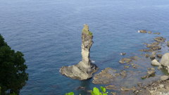 積丹半島の女郎子岩