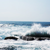 勝浦の海　動