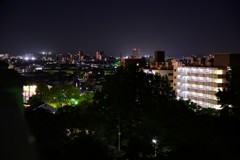 平日の夜の風景