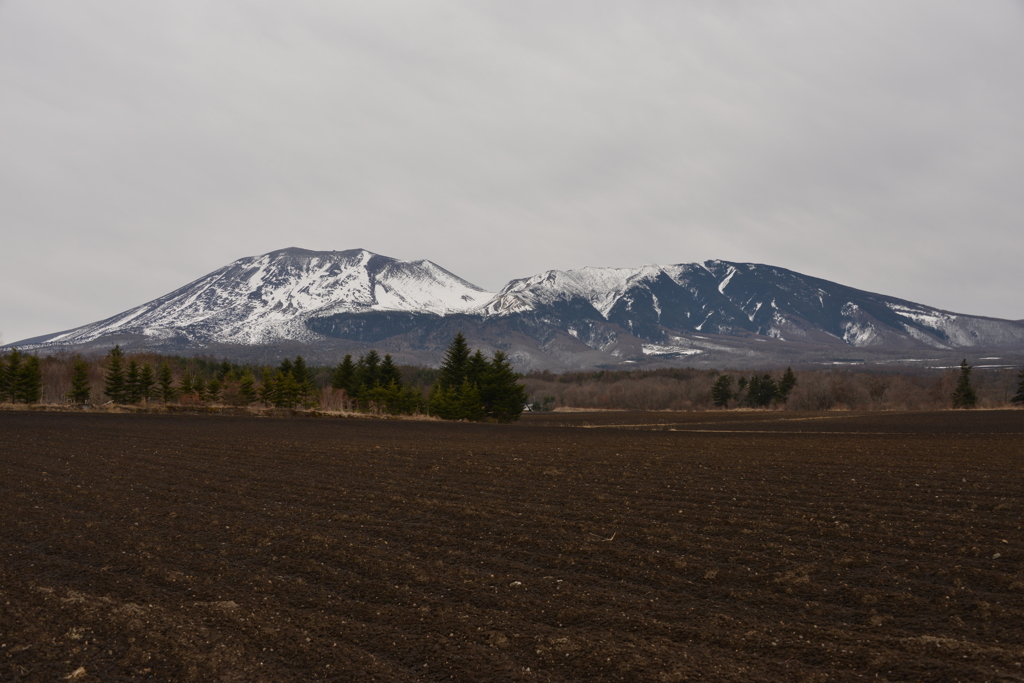 浅間山全景