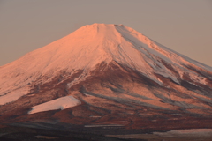 赤富士のアップ1