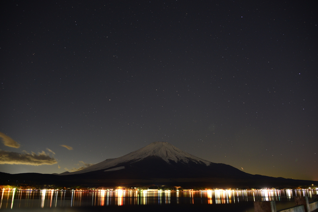 富士山と空