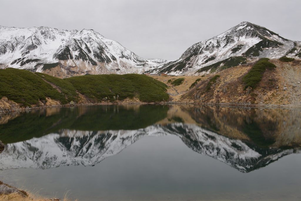 ミクリガ池にて。
