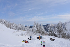 テント場の賑わい