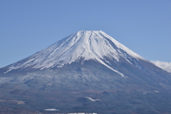 竜ヶ岳山頂からの富士山