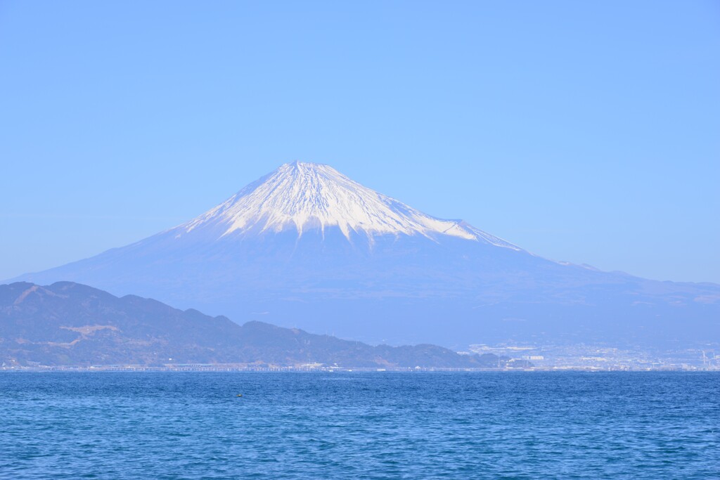 海と富士山