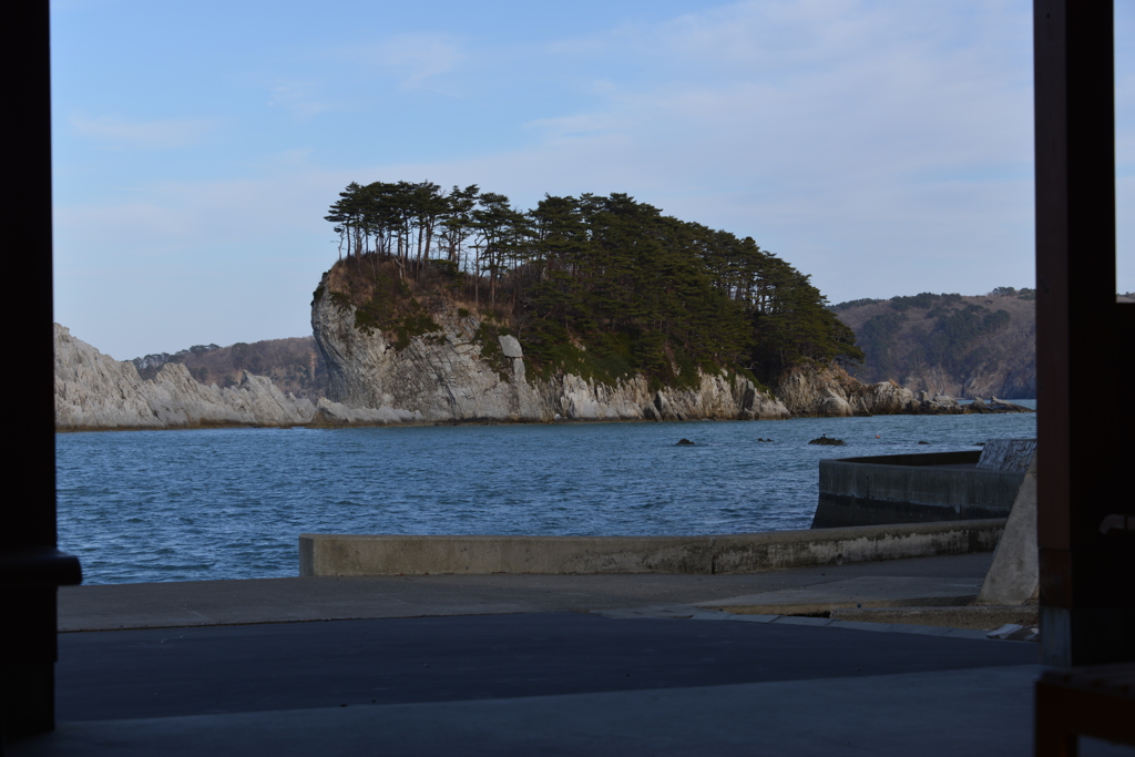 東屋からの景色