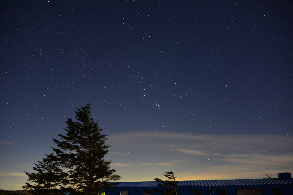 再び、オリオン座。