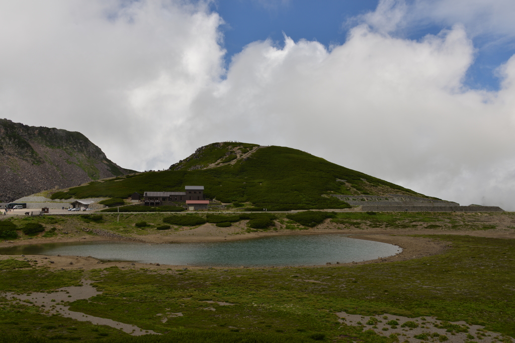 魔王岳と鶴ヶ池
