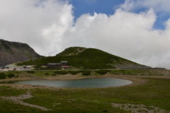 魔王岳と鶴ヶ池