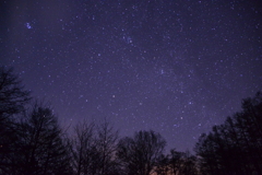 プレアデス星団（左上）