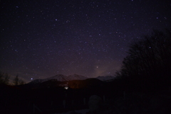 ３月の夜空