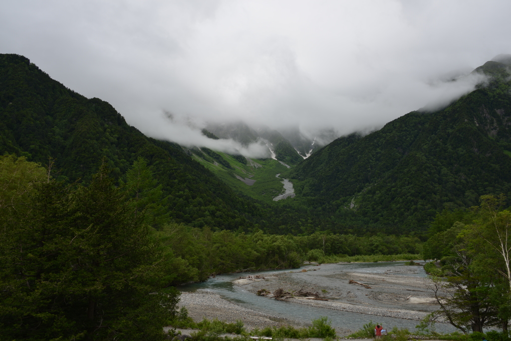 ホテルの窓からの眺め