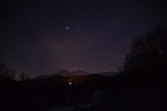 深夜の空