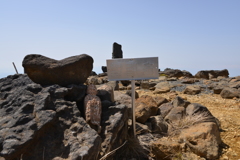 標示板とお地蔵様