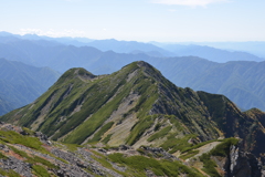 仙塩尾根の眺め