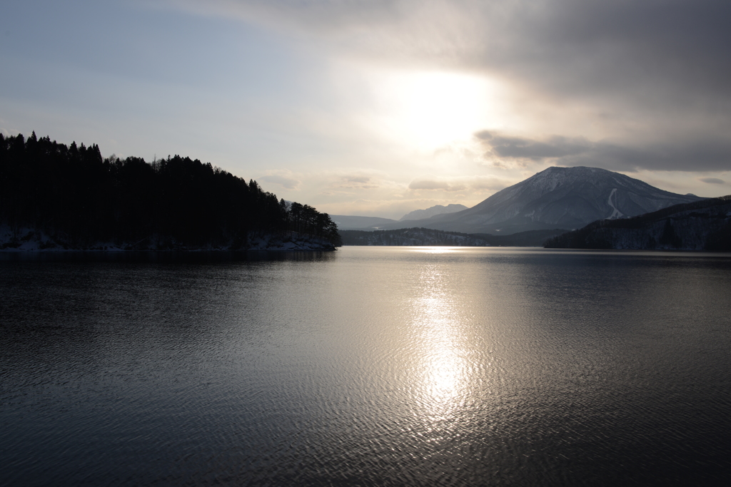 静寂の野尻湖
