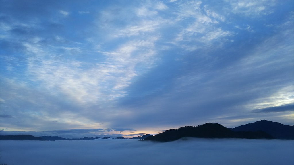 竹田城跡からの雲海