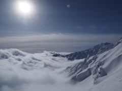 唐松岳の雲海