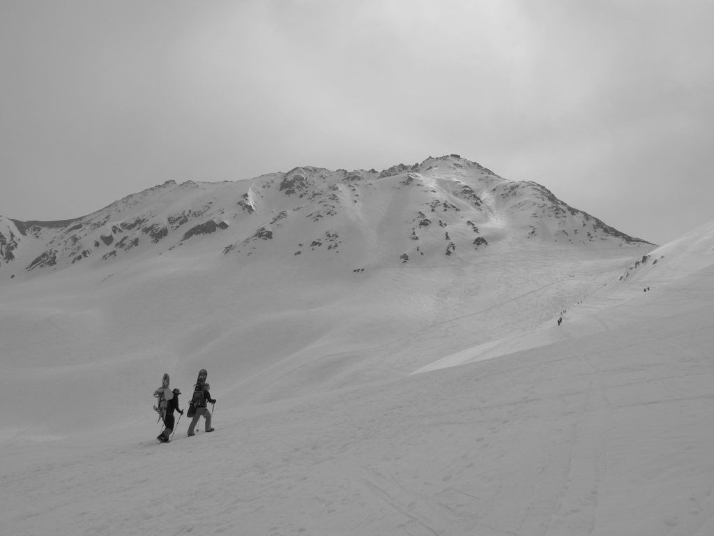 雄山へ