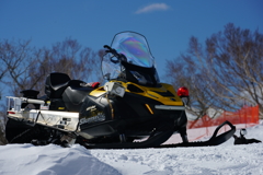 雪上パトロール