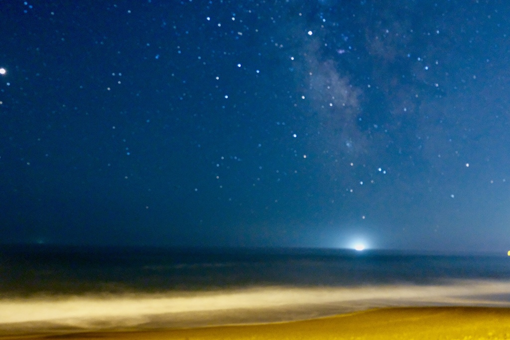 海と星空2