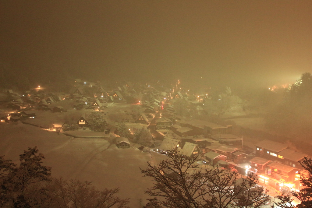 雪/白川郷