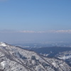 牛岳スキー場と立山連峰