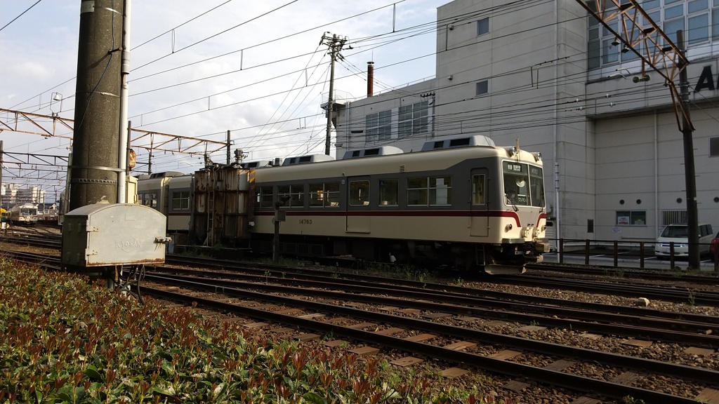 電車のお掃除