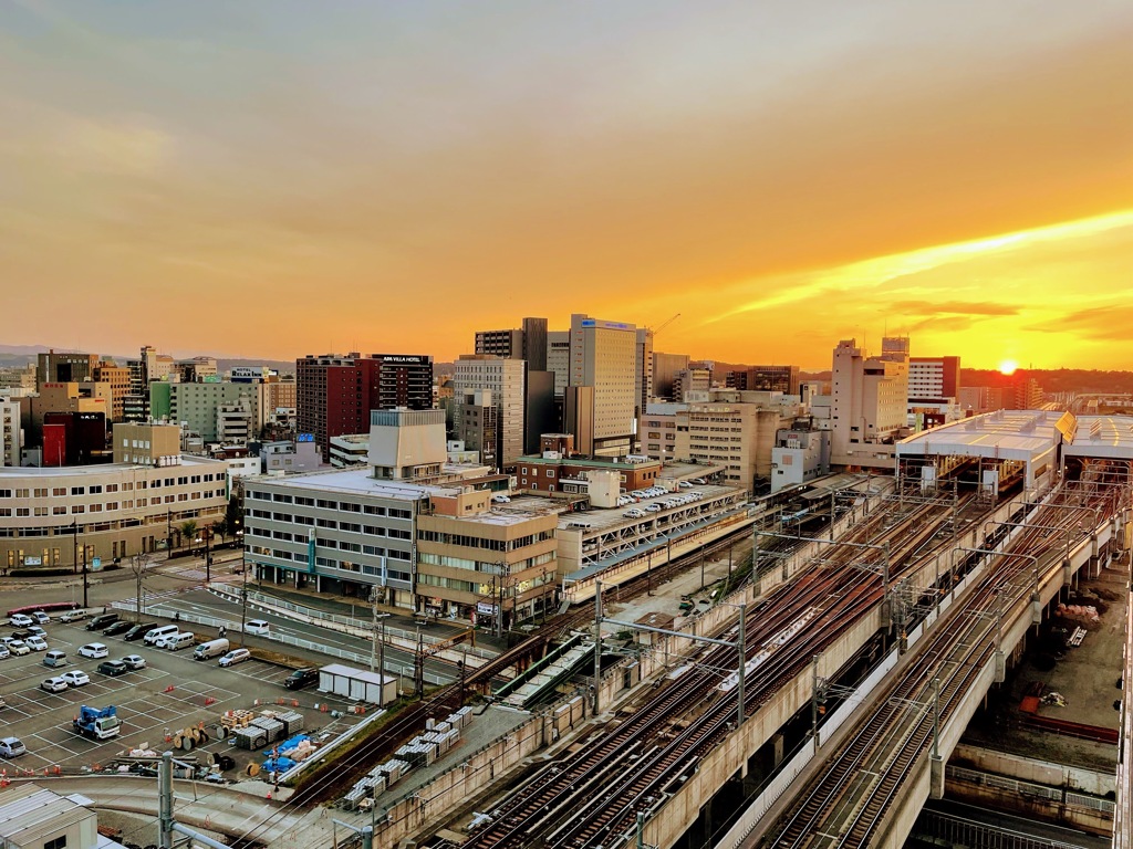夕陽