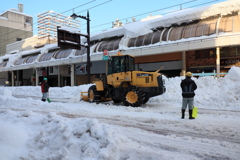 除雪作業