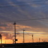夕暮れ
