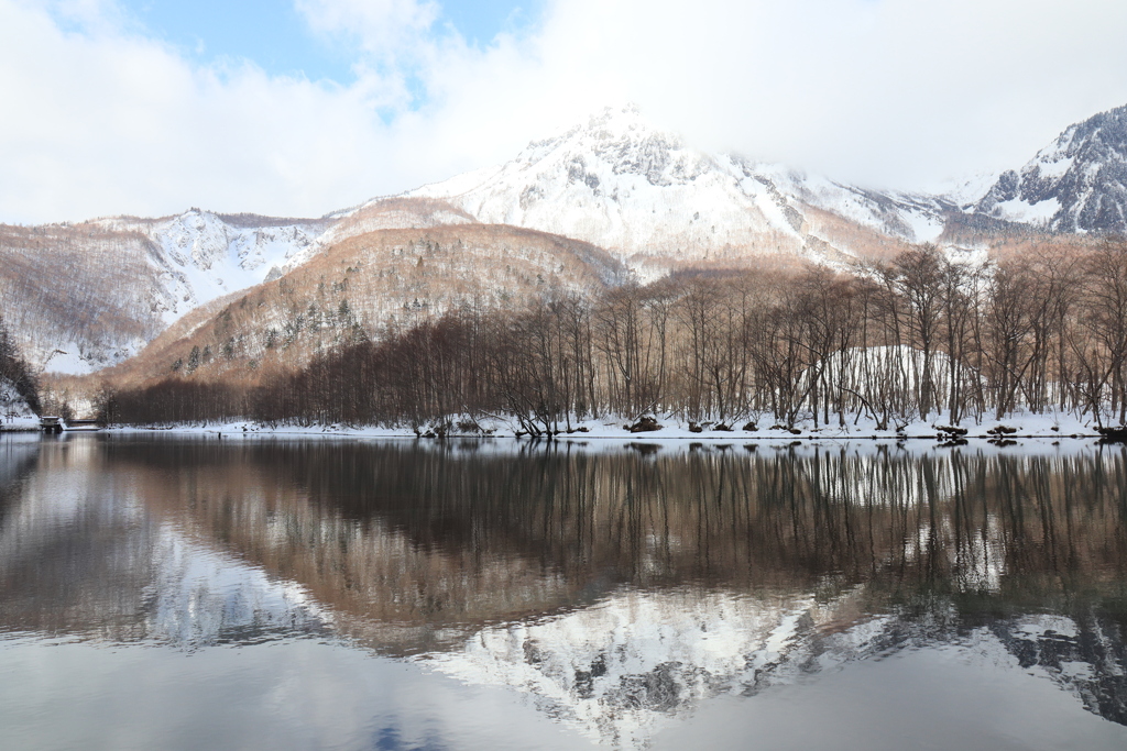 逆さ焼岳