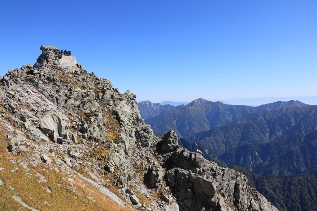 雄山山頂