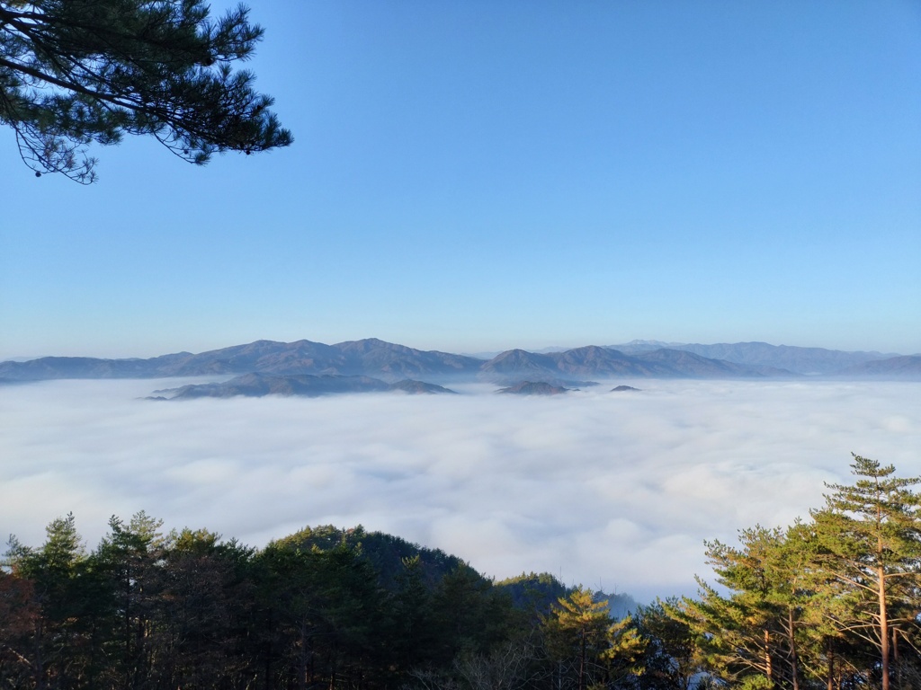 安峰山からの雲海