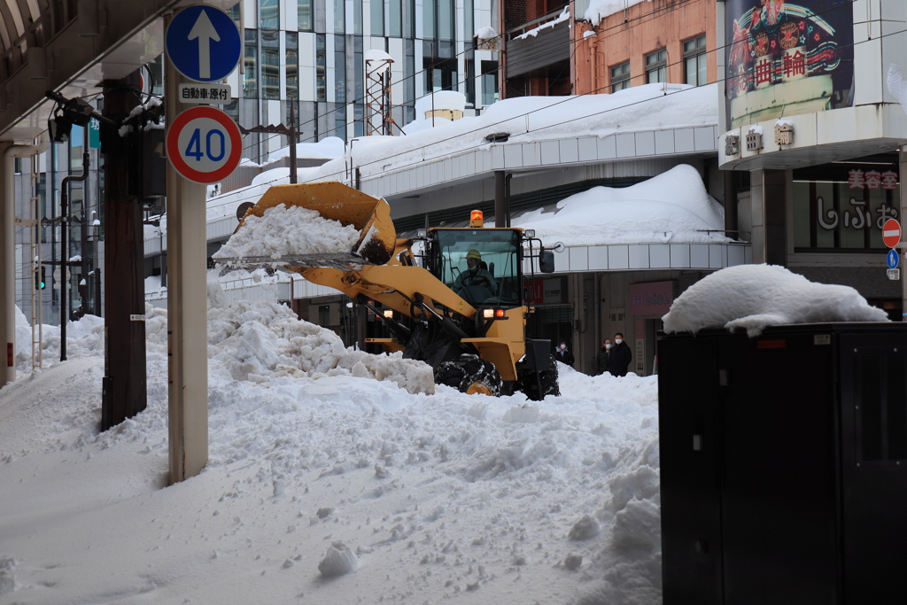 除雪作業2