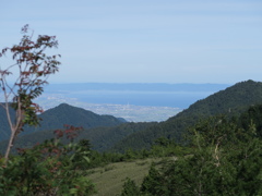 富山平野と富山湾と能登半島と・・・・大辻山