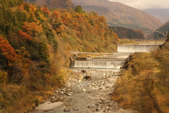 立山大橋と砂防